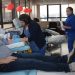 Foto de donación de sangre en las dependencias del Hospital Clínico Herminda Martín.