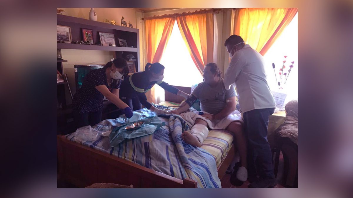 Atención de hospitalización domiciliaria